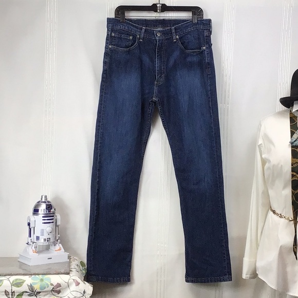 Levi's Other - 🐎 LEVI’S 505 Regular Stretch Men’s 34 X 32 Straight Leg Zip Fly 5 Pocket